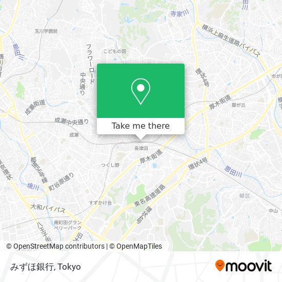 みずほ銀行 map