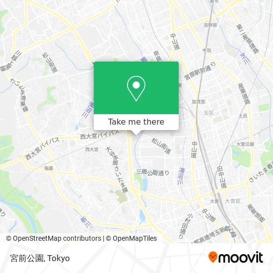 宮前公園 map