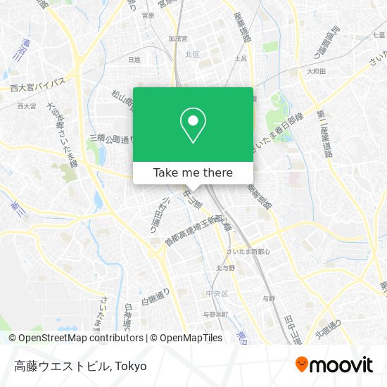 高藤ウエストビル map