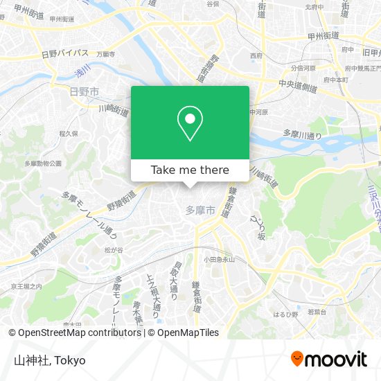 山神社 map