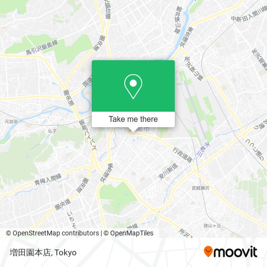 増田園本店 map