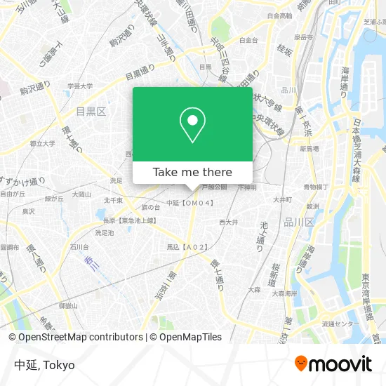 中延 map