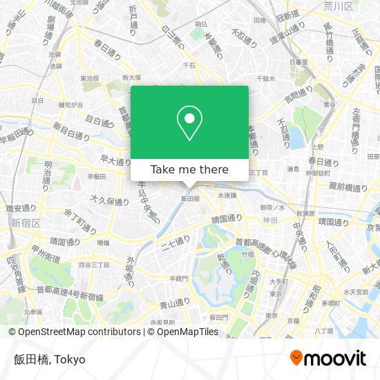 飯田橋 map