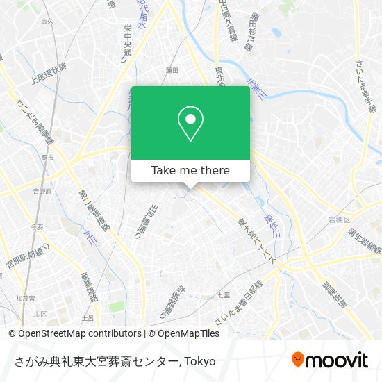 さがみ典礼東大宮葬斎センター map