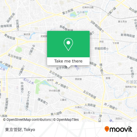 東京管財 map