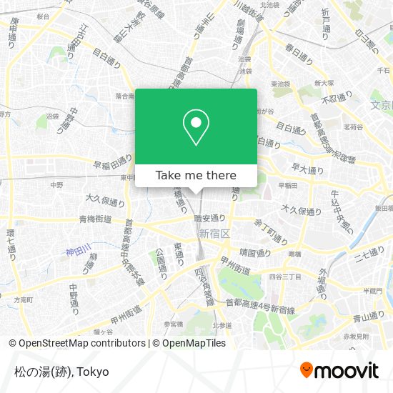 松の湯(跡) map