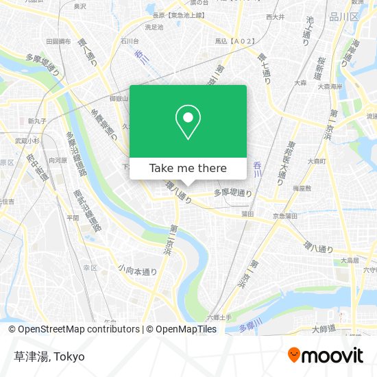 草津湯 map