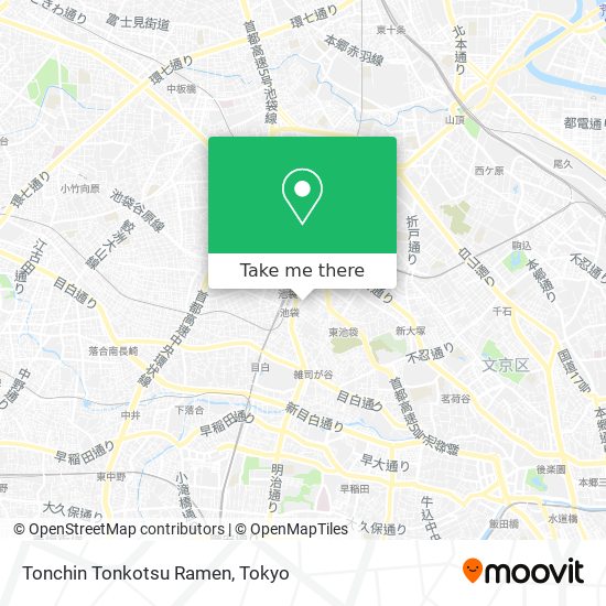 Tonchin Tonkotsu Ramen map