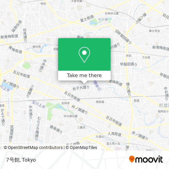 7号館 map