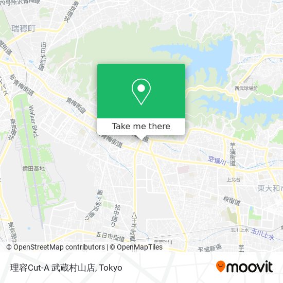 理容Cut-A 武蔵村山店 map