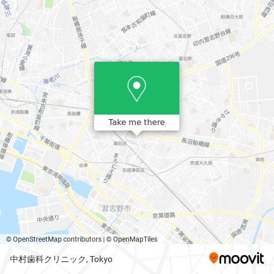 中村歯科クリニック map