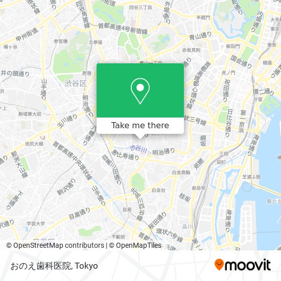 おのえ歯科医院 map