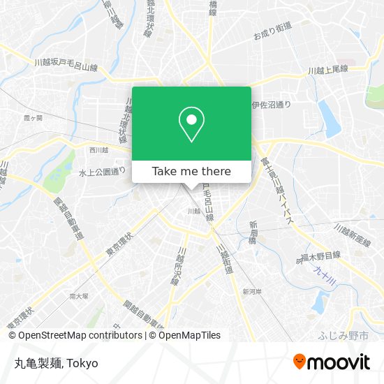 丸亀製麺 map