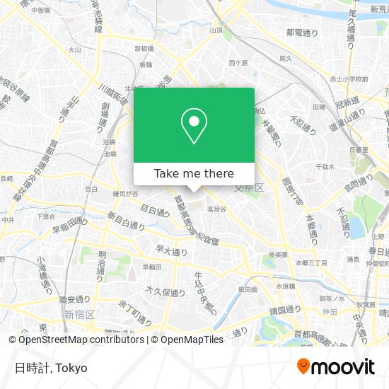 日時計 map