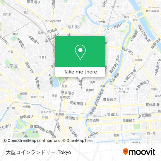 大型コインランドリー map