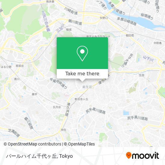 パールハイム千代ヶ丘 map