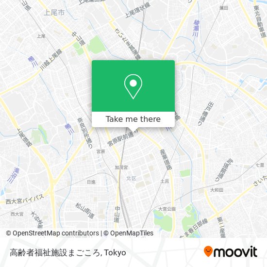 高齢者福祉施設まごころ map