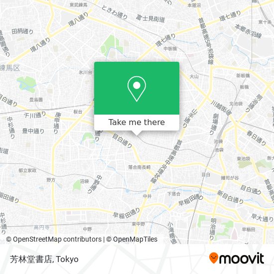 芳林堂書店 map