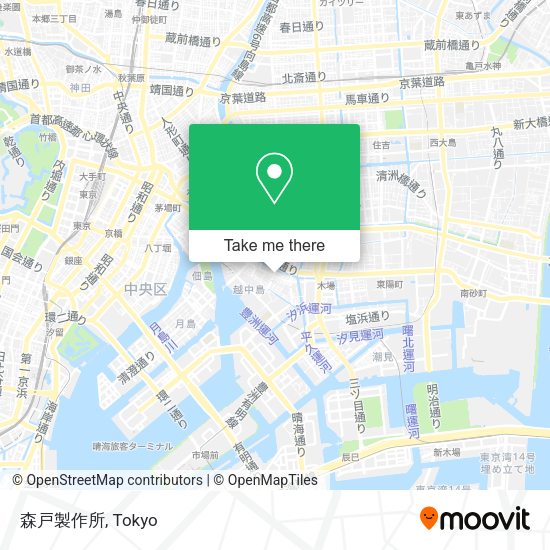 森戸製作所 map