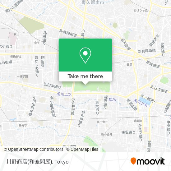 川野商店(和傘問屋) map