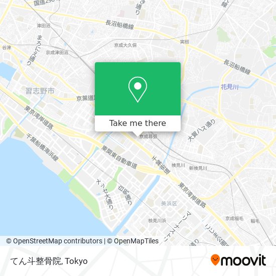 てん斗整骨院 map