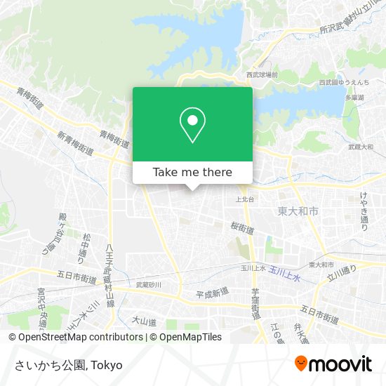 さいかち公園 map