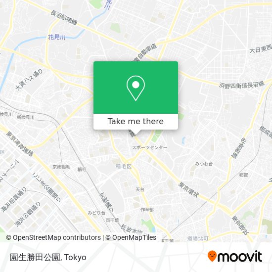 園生勝田公園 map
