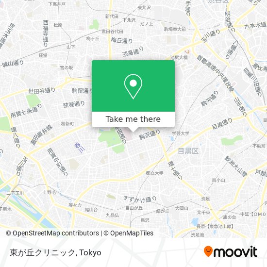 東が丘クリニック map