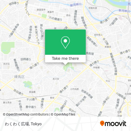 わくわく広場 map