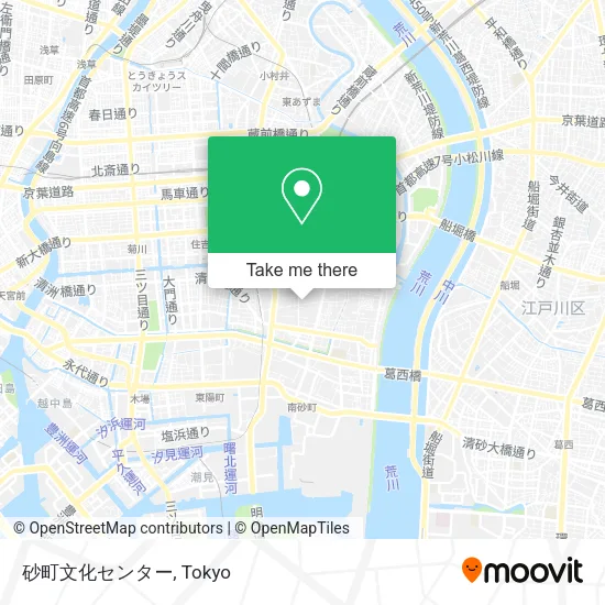 砂町文化センター map