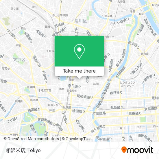 相沢米店 map