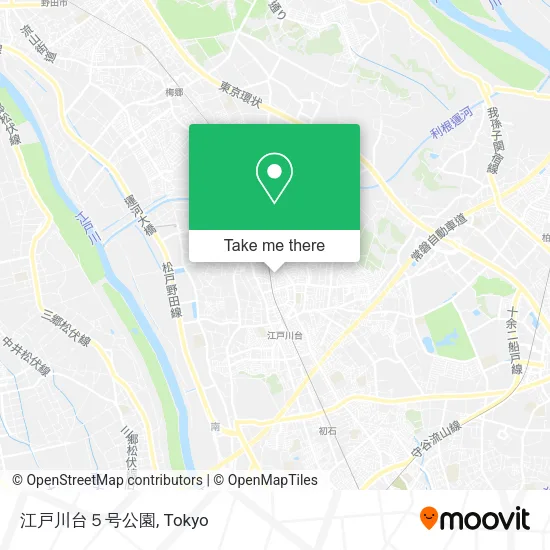 江戸川台５号公園 map