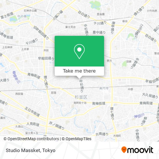 Studio Massket map