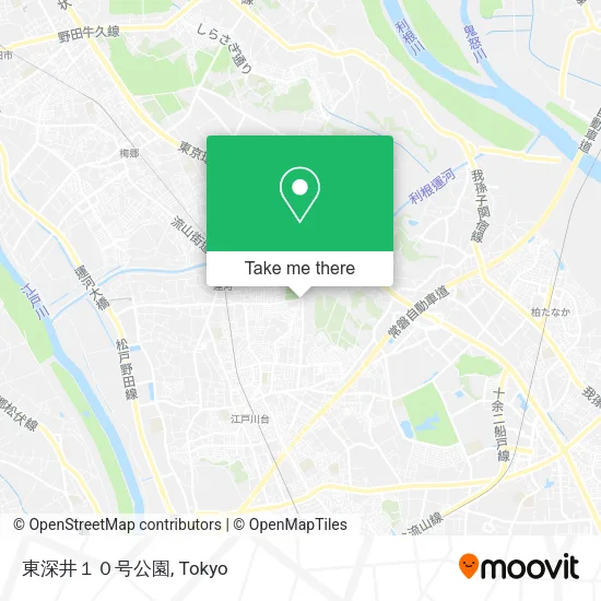 東深井１０号公園 map