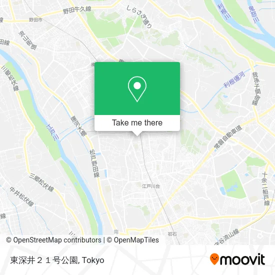 東深井２１号公園 map