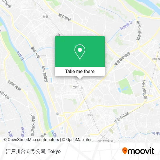 江戸川台６号公園 map