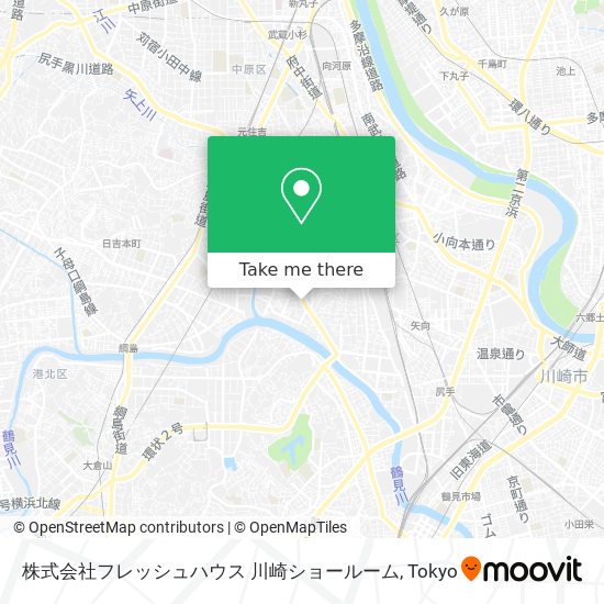 株式会社フレッシュハウス 川崎ショールーム map