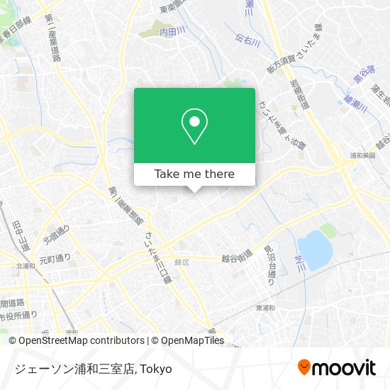 ジェーソン浦和三室店 map