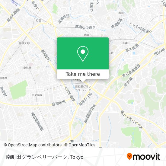 南町田グランベリーパーク map