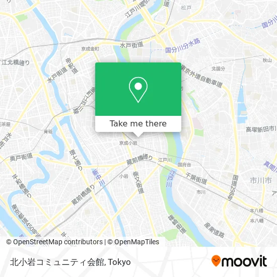 北小岩コミュニティ会館 map