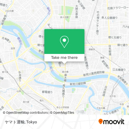 Yamato Transport map