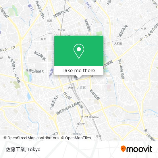 佐藤工業 map