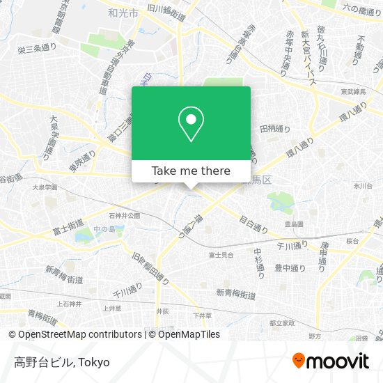 高野台ビル map