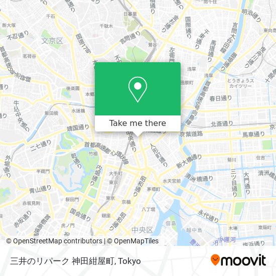 三井のリパーク 神田紺屋町 map