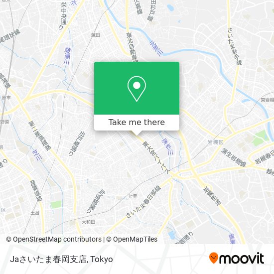 Jaさいたま春岡支店 map
