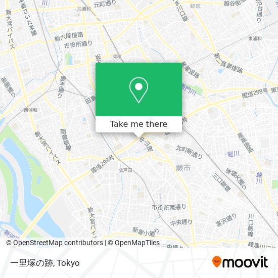 一里塚の跡 map