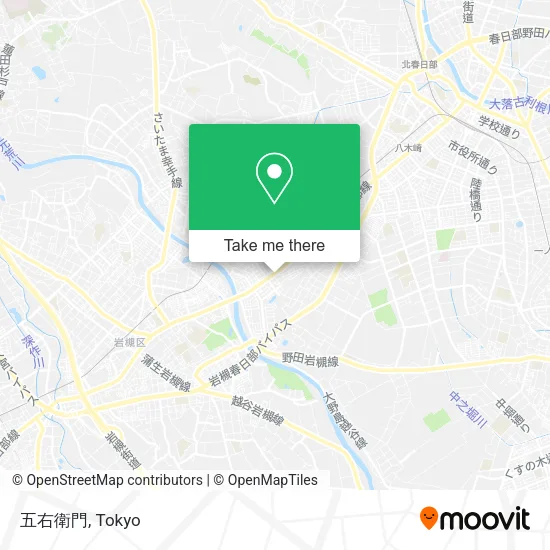 五右衛門 map