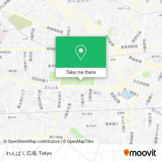 わんぱく広場 map