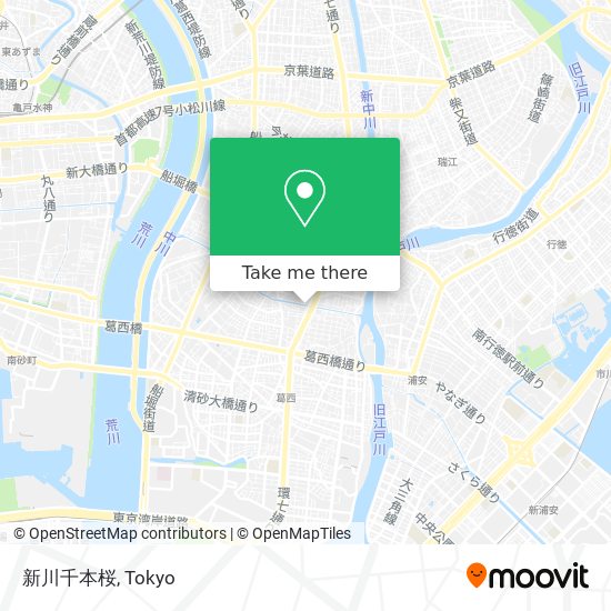 新川千本桜 map