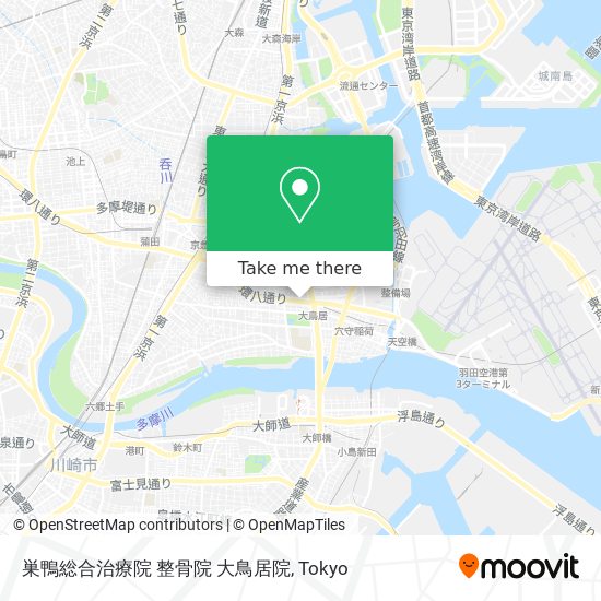 巣鴨総合治療院 整骨院 大鳥居院 map